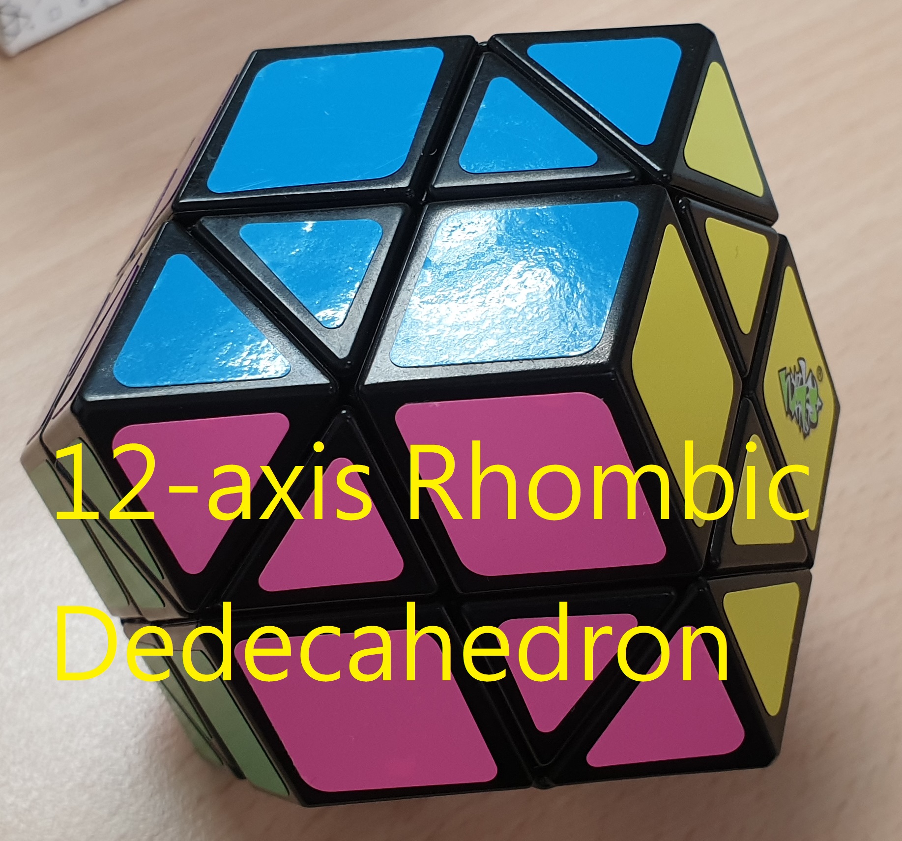 Read more about the article 藍藍十二軸菱形12面體(12-axis Rhombic Dodecahedron)