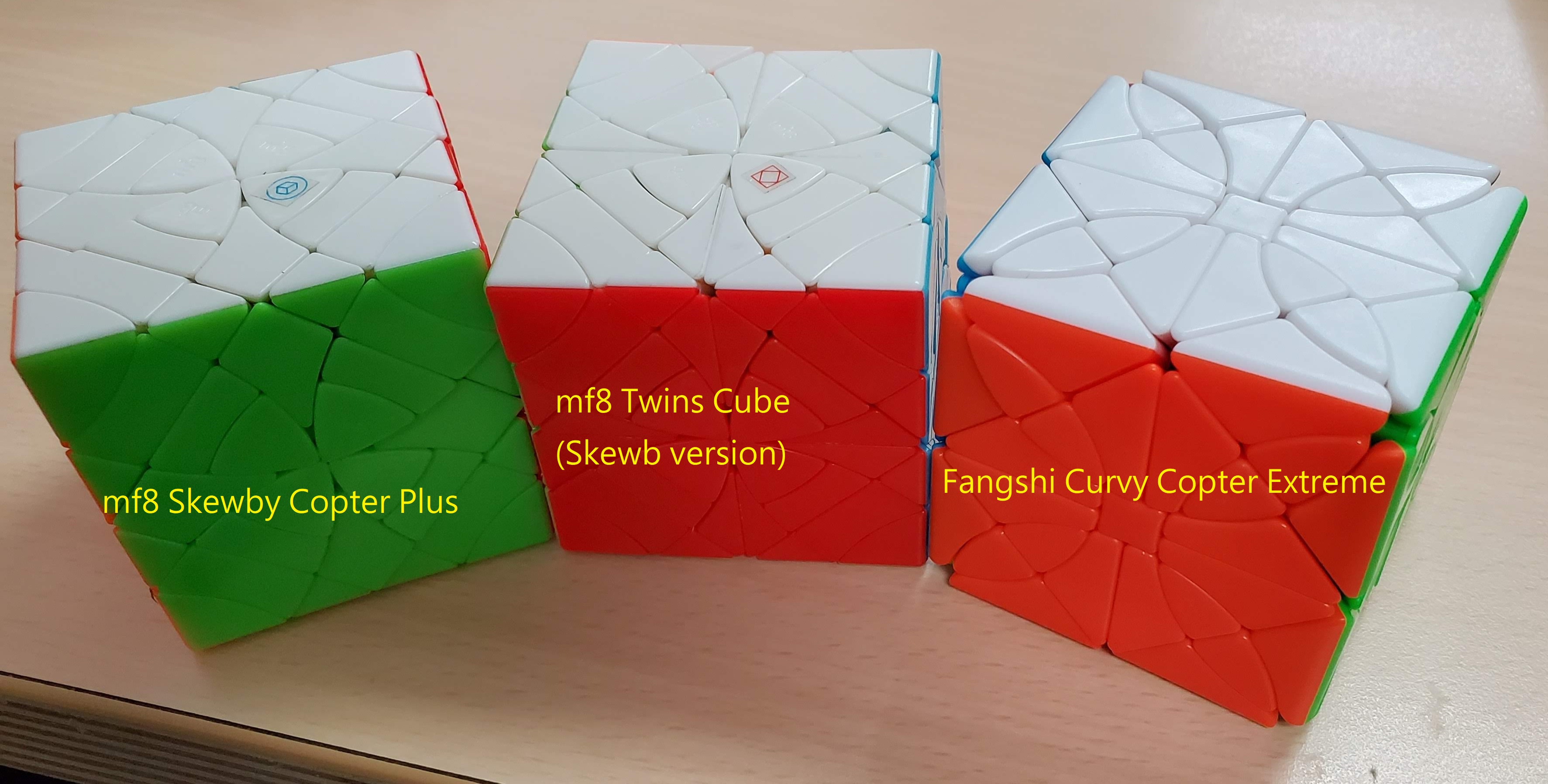 Read more about the article Skewby Copter, Twins Cube, Curvy Copter