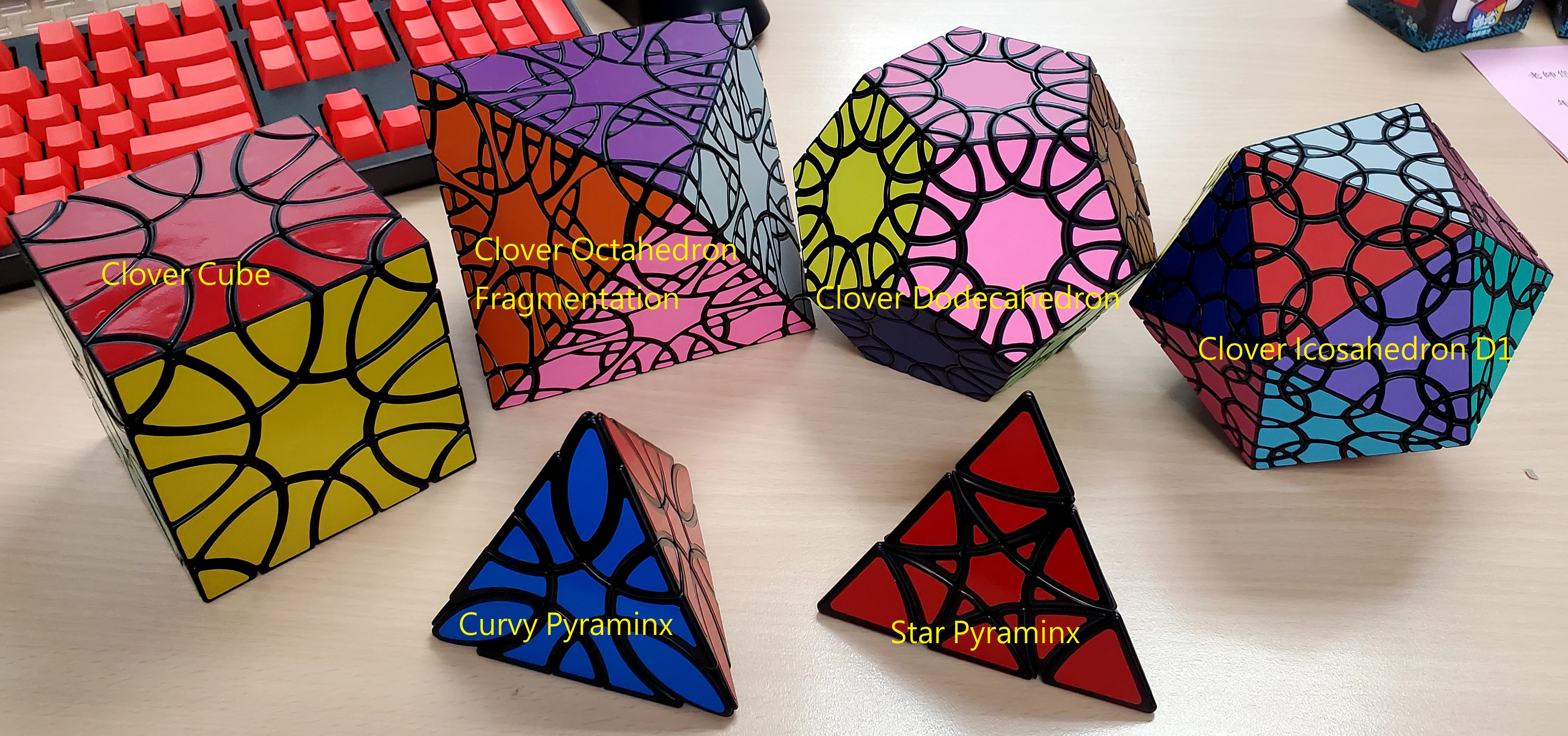 Read more about the article 藍藍Star Pyraminx、Curvy Pyraminx