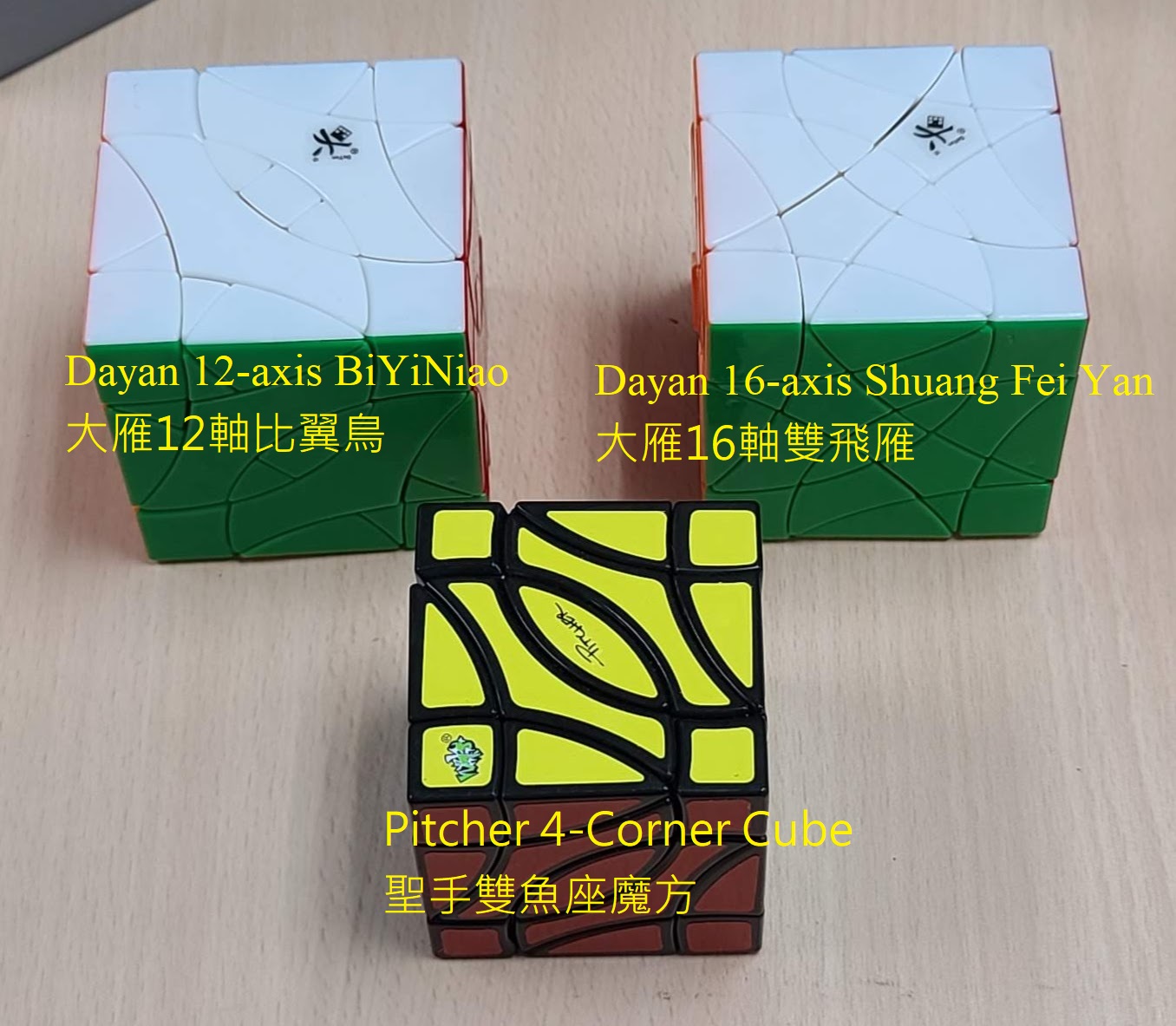 Read more about the article 聖手雙魚座 Pitcher 4-corner Cube